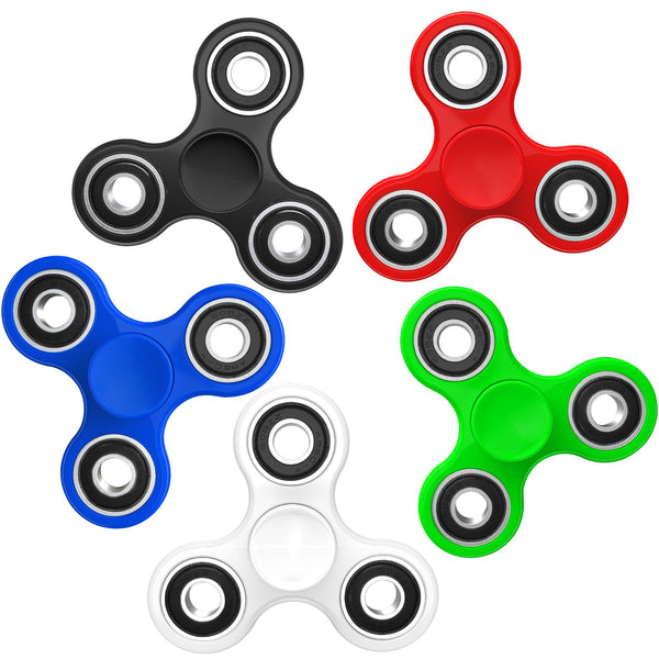 SCIONE Fidget Spinners Toys 5 Pack, Sensory Hand Fidget Pack Bulk, Anxiety Toys Stress Relief Reducer, Party Favors for Kids Adults Goodie Bag