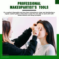Jeffdad 100 Pcs Makeup Hand Palette Single Use Makeup Mixing Palette Tape Artist Must Cosmetic Transparent Waterproof Tape for Women Supplies(6 * 6Cm)