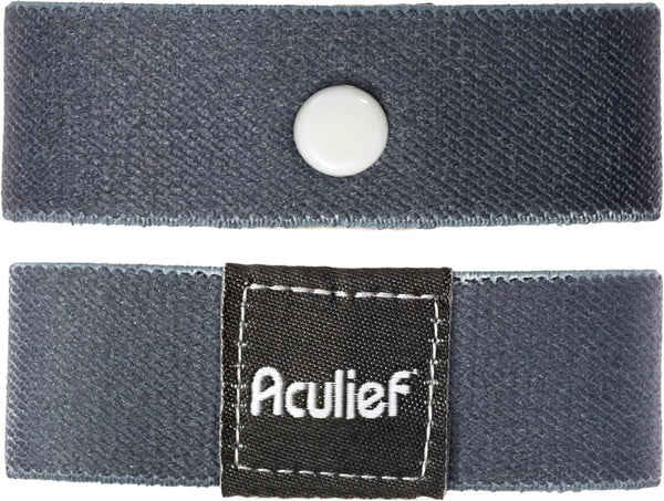 Aculief Acupressure Nausea Bracelet, Pressure Point Wristband for Motion Sickness Comfort and Chemotherapy, anti Nausea Wristband, Slim Reusable