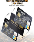 RFID Blocking Card 10 Pack,One Card Protects Entire Wallet,Rfid/Nfc Contactless Bank Debit Credit Card Protector ID ATM Guard Card Blocker,Smart