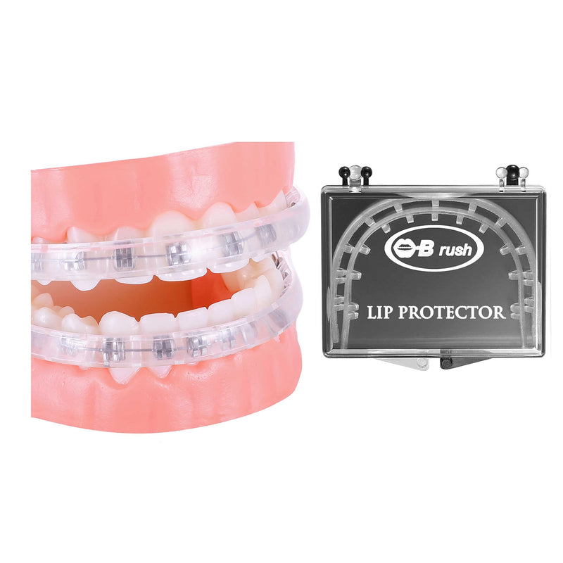 Comfort Covers for Braces - Orthodontic Mouth Guard, Lip Protector, Wax Alternative, Lip Shield for Brackets