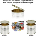 Home Kitchen Restaurant Safety Bottle Jar Wine Manual Can Opener&Bangrui Professional 4-in-1 Can Opener keeps smooth edges. With a corkscrew