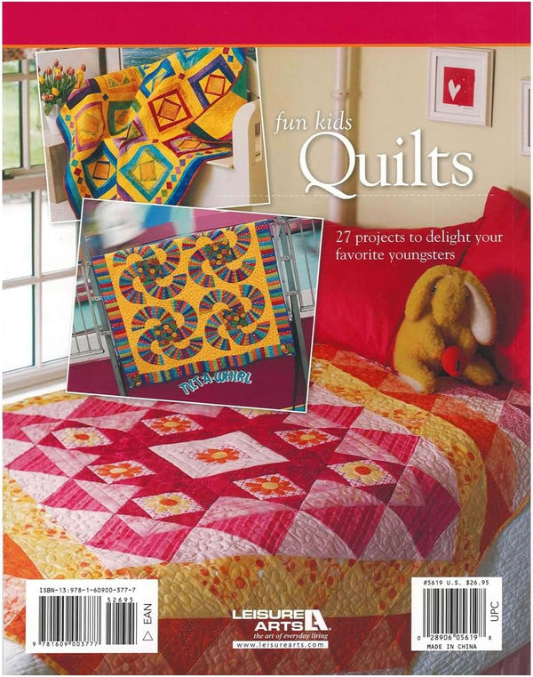 Leisure Arts Fons and Porter Fun Quilts for Kids Quilting Book, Quilting Books, Quilt Books, Quilt Patterns for Quilting, Patterns, Books and