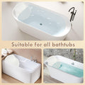 Bath Pillow for Tub,Ergonomic Head & Neck Support, Ultra-Soft 4D Breathable Mesh Bathtub Cushion Pillow,Non-Slip Suction Cups, Fast-Drying &