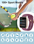 Smart Watches for Men Women (Answer/ Make Calls) Compatible with Iphone Android Phones, 1.85" Smartwatch Fitness Tracker with 100+ Sports Heart