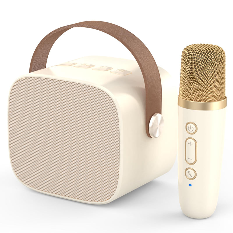 Mini Karaoke Machine,Funny Toys Christmas Birthday Gifts for Kids Age 4-12 Girls,Boys,Adults,Meguo Karaoke Microphone Toys for