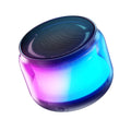 LENRUE Portable Bluetooth Speakers with Colorful Lights, Loud Sound, Small Bluetooth Speaker with Wireless Stereo Pairing, Mini Gifts for Kids,