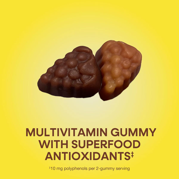 Nature'S Way Alive! WomenâS 50+ Daily Gummy Multivitamins, Supports Multiple Body Systems*, Supports Healthy Heart, Brain & Bones,* B-Vitamins,