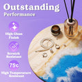 LET'S RESIN 1/2 Gallon Casting Epoxy Resin,Bubble Free & Crystal Clear Epoxy Kit,2 Part Resin and Hardener for Jewelry Making,Crafts,Tumbler,Art