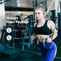 Bluetooth Wireless Headphones 16H Playtime Earbuds with Mic Stereo In-Ear Earphones, IPX7 Waterproof Sports Sound Isolation Headsets for Running,
