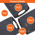 KIMIUP Kitchen Cutting Board (Set of 3),Professional Chopping Boards Sets,Dishwasher Safe Cutting Boards with Juice Grooves & Carrying Handle & No BPA