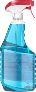 Windex Glass and Window Cleaner Spray Bottle, Packaging Designed to Prevent Leakage and Breaking, Surface Cleaning Spray, Original Blue Scent, 23