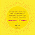 Jergens Natural Glow Instant Sun Body Mousse, Self Tanner for Deep Bronze Tan, Sunless Tanning Body Bronzer for Natural Looking Color Instantly, 6 Oz