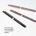 Physicians Formula Shimmer Eyeliner Pencil Set of 3, Black, Dark Brown, Brown, Custom Eye Enhancing Eyeliner Trio, Dermatologist Approved