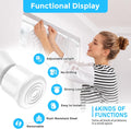 AIZESI 3Pcs White Spring Tension Rond Short Curtain Rods Small Curtain Tension Rods 16 to 28 Inch Adjustable Curtain Rod Tension Extendable Spring
