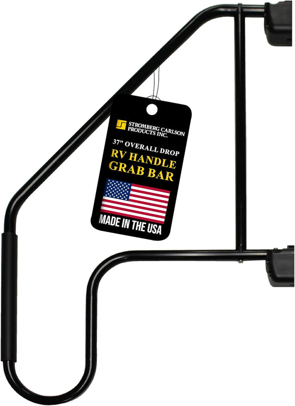 Stromberg Carlson AM-533 Lend-A-Hand Extended Assist Rail - RV Handrail, RV Handle Grab Bar by Door, Camper Hand Rail, RV Step Handrail, Trailer