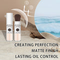 Sunscreen Setting Powder SPF 35, Mineral Brush Powder for Face & Scalp, Oil Control Natural Matte Finish Loose Powder Translucent Lasting