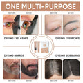 Lash Color Kit Instant Black Eyelash Color 8ml Easy to Use with Natural Results for Beginner Salon Beauty A-without eye patch