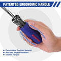 WORKPRO 61PC Magnetic Screwdriver Bits & Nut Driver Set with Organizer Bag, DIY Tools & Equipment for Men Women Mechanic, Herramientas Tool Bit