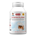 ANDREW LESSMAN Vitamin D3 5000 IU 180 Capsules - High Potency, Essential for Calcium Absorption, Supports Bone Health, Healthy Muscle Function,