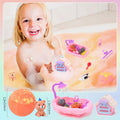 Bath Bombs for Kids with Surprise inside for Girls Boys Toddlers Organic Kids Bath Bombs with Toys inside Ideal Birthday Christmas Gift Set