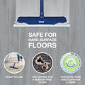 Bona® Disposable Wet Cleaning Pads for Hard-Surface Floors, Lemon Mint Scent 12 Count (Pack of 1)