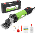 Sheep Shears, 500W Professional Heavy Duty Sheep Clippers for Grooming, 6 Speeds Electric Animal Shearing Clippers for Alpacas Llamas Lambs and