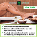 ELP Pure Organic Castor Oil - Promotes Hair, Eyebrow and Eyelash Growth - Diminishes Wrinkles and Signs of Aging - Hydrates and Nourishes Skin -