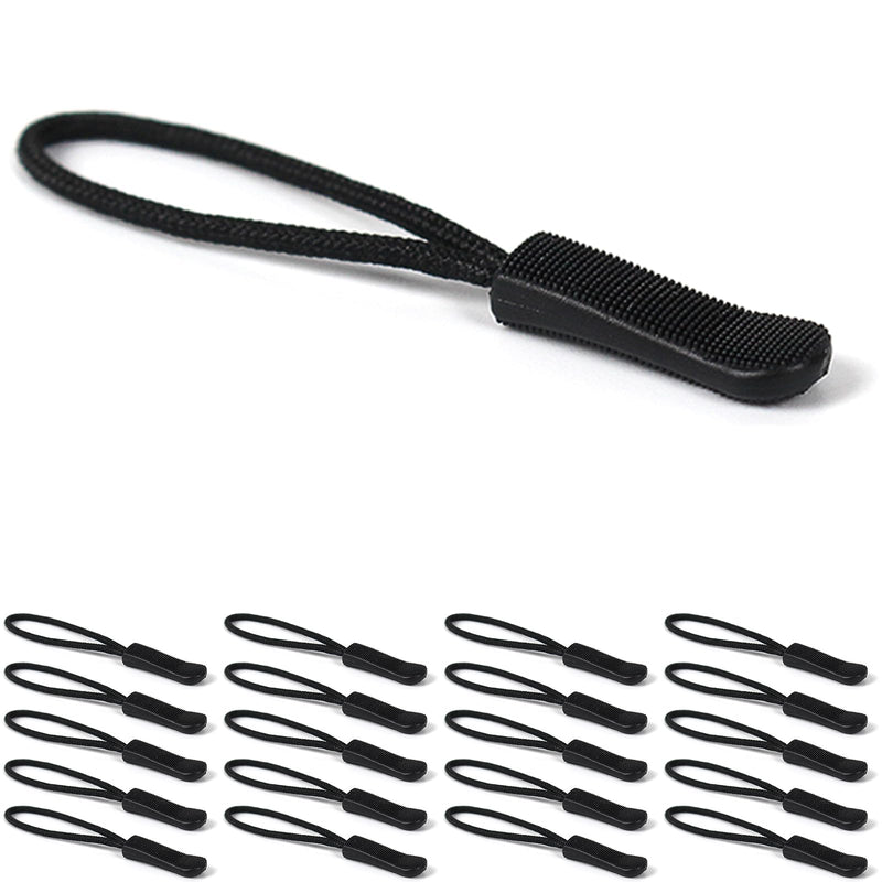 20PCS Zipper Pull - Zipper Pulls Replacement, Fluorescent Zipper Pulls, Bright Zipper Puller Helper, Luggage Zipper Pull Replacement by Red Snail