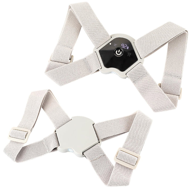 LIARTY Posture Corrector with Touchscreen and Smart Vibration, Upper Back Brace for Teens & Kids, Fully Adjustable Back 