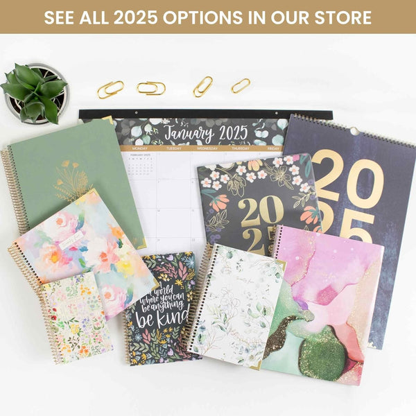 Bloom Daily Planners 2025 Planner (8.5" X 11") Calendar Year Day Planner (January 2025 - December 2025) - Weekly & Monthly Agenda Organizer with