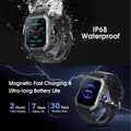 Smart Watch for Men Women (Answer/Make Call), 1.85â Fitness Watch, 113 Sports Modes Smartwatch with Heart Rate/Sleep Monitor, Pedometer, IP68