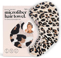 Kitsch Microfiber Hair Towel Wrap for Women - Microfiber Towel, Super Absorbent, Quick Dry, Anti-Frizz - for Long and Short Hairs, Turbans for