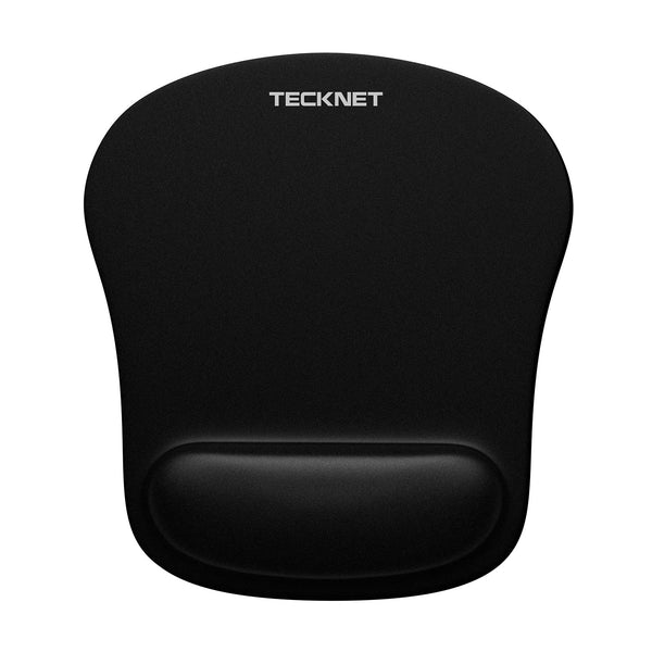 Mouse Pad with Wrist Support, TECKNET Ergonomic Gaming Mouse Pad Pain Relief, Portable Comfortable Mousepad for Computer, Laptop, Office, Home and