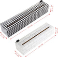 Chicwrap Subway Tile Refillable Plastic Wrap Dispenser - One 9" X 250' Roll of Professional Grade Plastic Wrap - BPA Free and Kosher Certified -