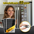 Sukh Square Magnets Magnetic Tape-Strip - 40 PCS Magnet Sheets Magnets with Adhesive Backing Magnet on One Side Self Adhesive on the Other Side