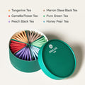 Osulloc For:Rest Tea Box (42 Count, 6 Types X 6Ea,) Exquisite & Unique Gift Idea for Tea Lover, Variety Gift Box Sampler, 6 Unique Blended Tea