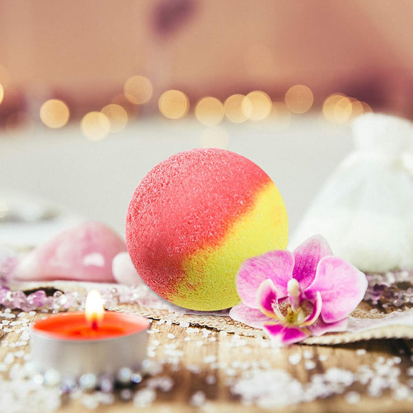 Bath Bombs Gift Set, 10 Organic Bubble Bombs, for ValentineâS Day, Christmas