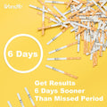 Wondfo Early Result Pregnancy Test Strips - Get Results 6 Days Sooner than Missed Period-Sensitive and Accurate HCG Testing Kit at 10 Miu/Ml