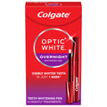 Colgate Optic White Overnight Teeth Whitening Pen, Hydrogen Peroxide Teeth Whitening Pen, Visibly Whiter Teeth in Just 1 Week When Used as