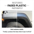 CAR GUYS Plastic Restorer | Bring Plastic, Rubber, and Vinyl Back to Life! | User Friendly Trim Restorer | Safe Auto Detailing Supplies | 8 Oz Kit