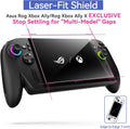 Ivoler 3-Pack Tempered Glass Screen Protector for ASUS ROG Ally/Asus ROG Ally X 7'' 2024/ MSI Claw A1M 2024 Gaming Handheld 7 Inch 2023,