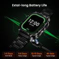AMAZTIM GPS Smart Watch for Men, 6 Satellite Positioning, Compass, Stainless Steel Body, 50M Waterproof, 480Mah Extra-Large Battery, Answer/Make