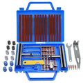 Tire Repair Kit,46Pcs Heavy Duty Tire Plug Kit, with Universal Tire Patch Kit to Plug Flats for Car/Motorcycle/Truck/Tractor/Trailer/Rv/Atv