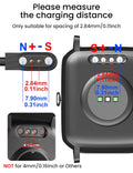 Sinoacc Smart Watch Charger for Skg Letsfit Cubitt Yamay Willful Fitpolo Tozo Wyze Umidigi Blackview 3.3Ft USB Magnetic Charging Cable Cord for