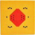 Acupressure MAT Power MAT Plate Foot Massager Board Pyramid Super MAT Magnetic Multi Colour