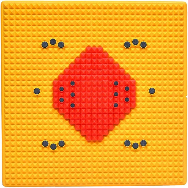 Acupressure MAT Power MAT Plate Foot Massager Board Pyramid Super MAT Magnetic Multi Colour
