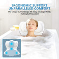 REEZEIVI Bath Pillows for Tub,Bath Pillow with 6 Non-Slip Suction Cups,Soft 4D Mesh Fabric,Bathtub Pillows for Tub Neck and Back Support,Extra