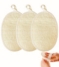 Natural Loofah Exfoliating Body Scrubber,Bath Shower Loofah Sponge for Women and Men,Made with Biodegradable Shower Luffa Sponge,For Face and Body