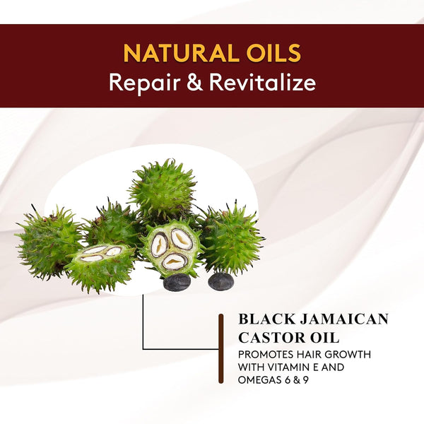 Okay MEN Castor Oil Beard & Hair Growth Oil - Beard Growth Oil Treatment for Men, Moisturizer for Soft Hair with Natural Ingredients, Hexane Free